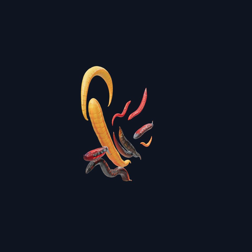 Realistic Centipede Model Pack